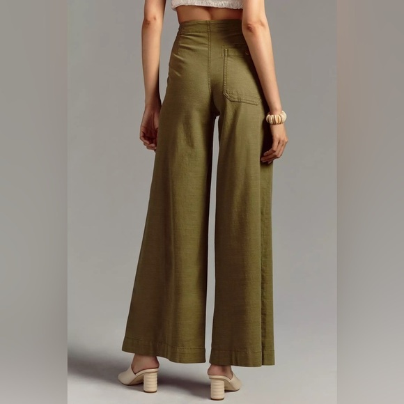 Pilcro Soft Wide-Leg Utility Pants, Size 33 Tall - Picture 5 of 14